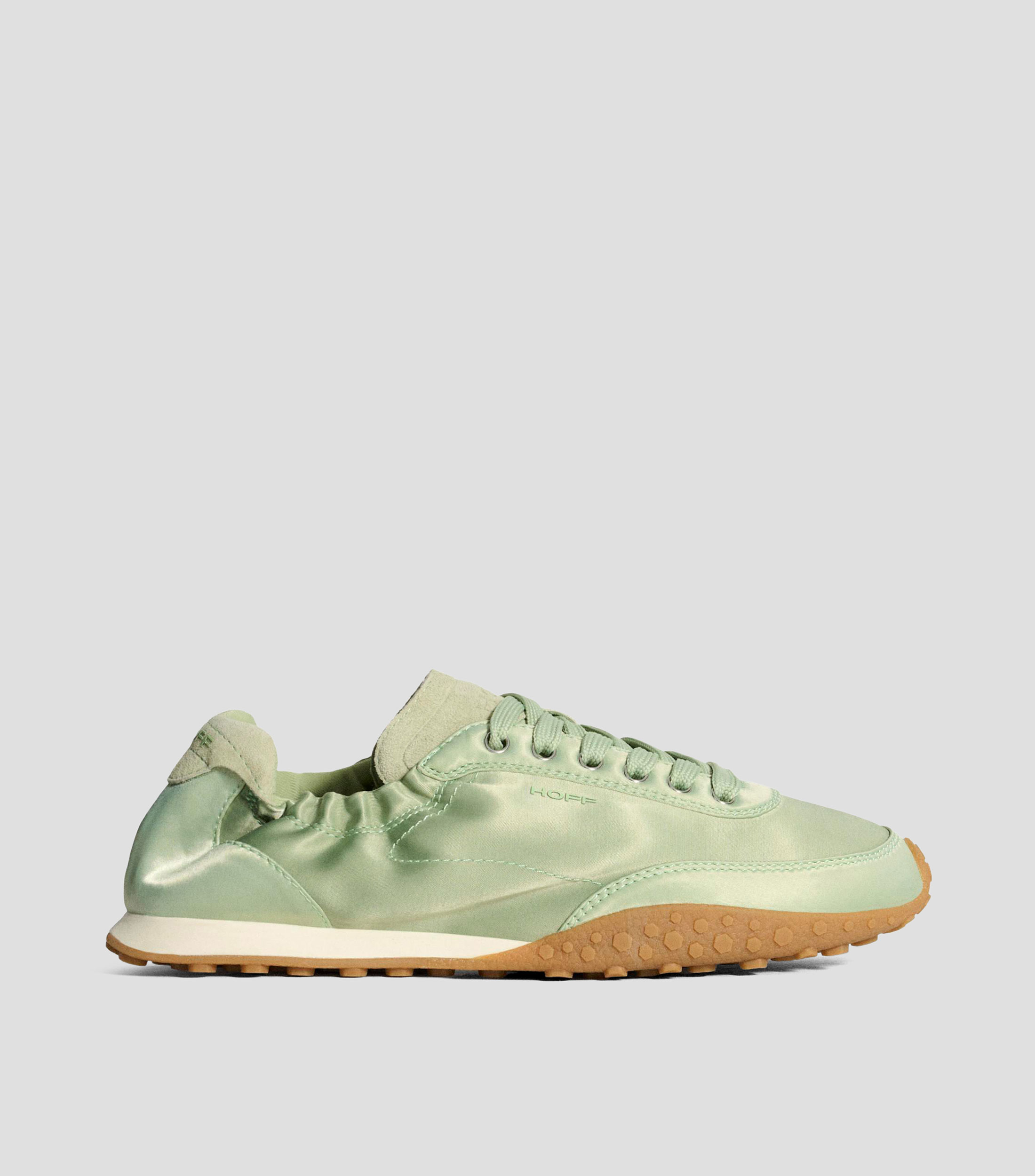 Tenis casuales en textil satinado Mujer